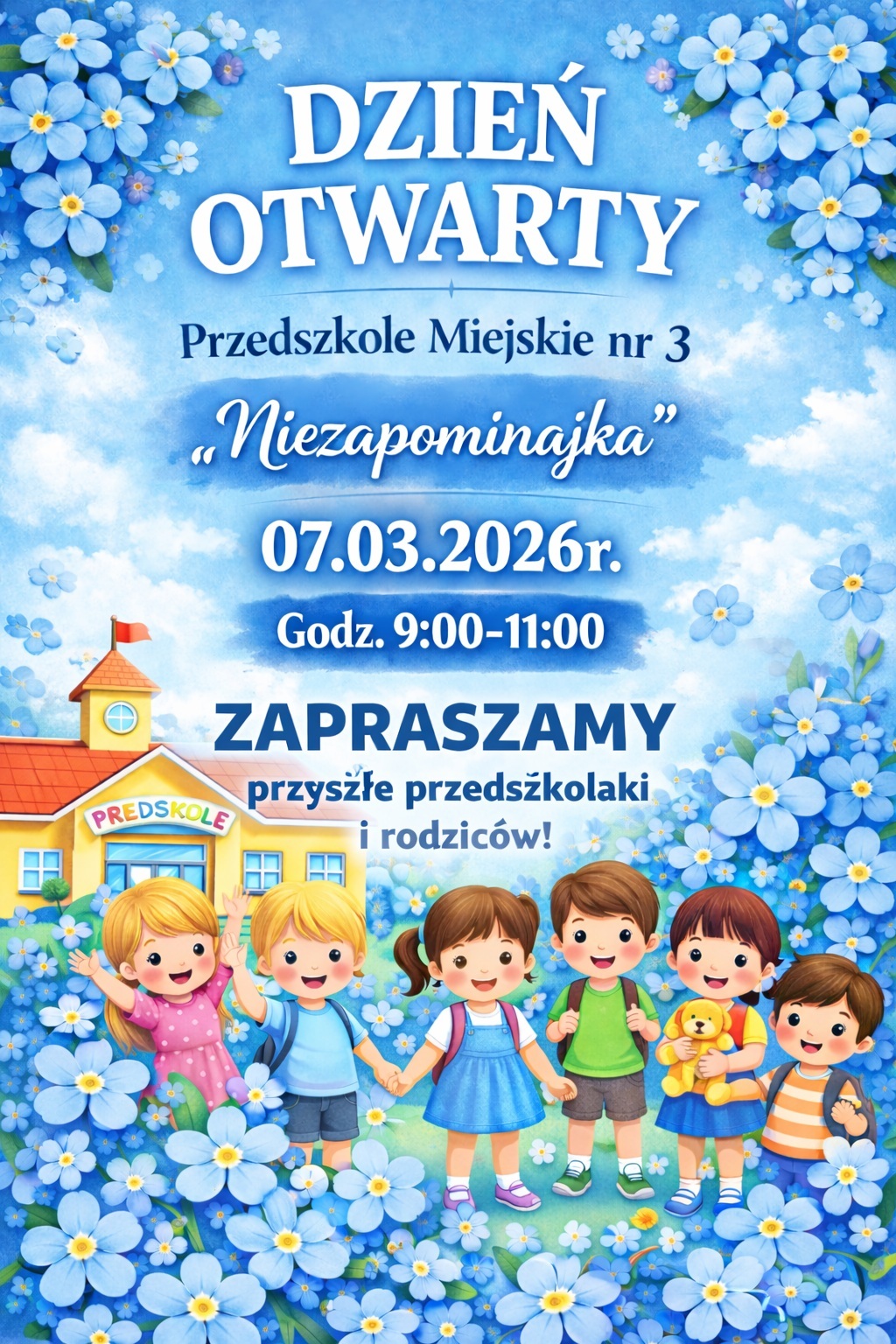 zaproszenie na dzień otwarty 7.03.2026